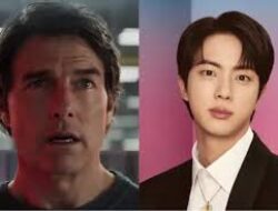 Tom Cruise Bakal Tampil di Program YouTube Jin BTS Projek Mendatang